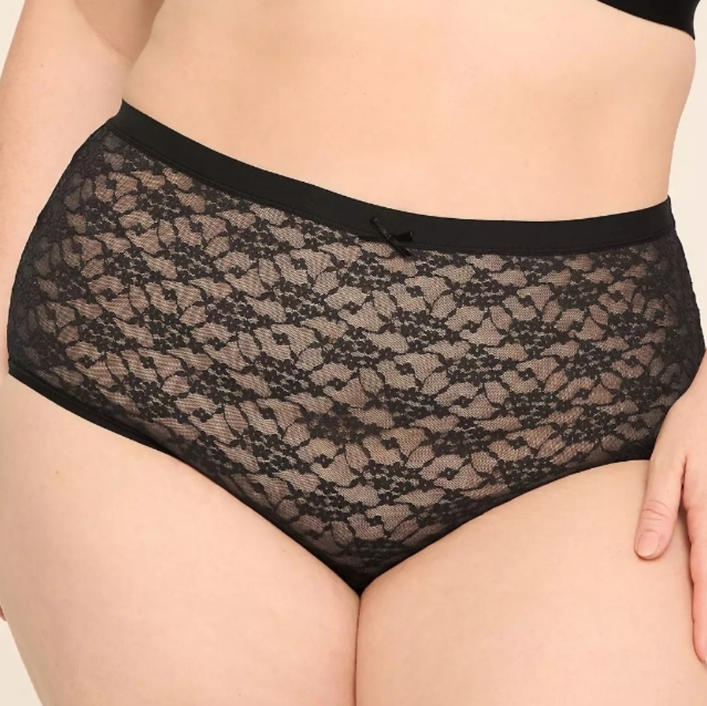 Cacique 14/16 Lace High Leg Brief